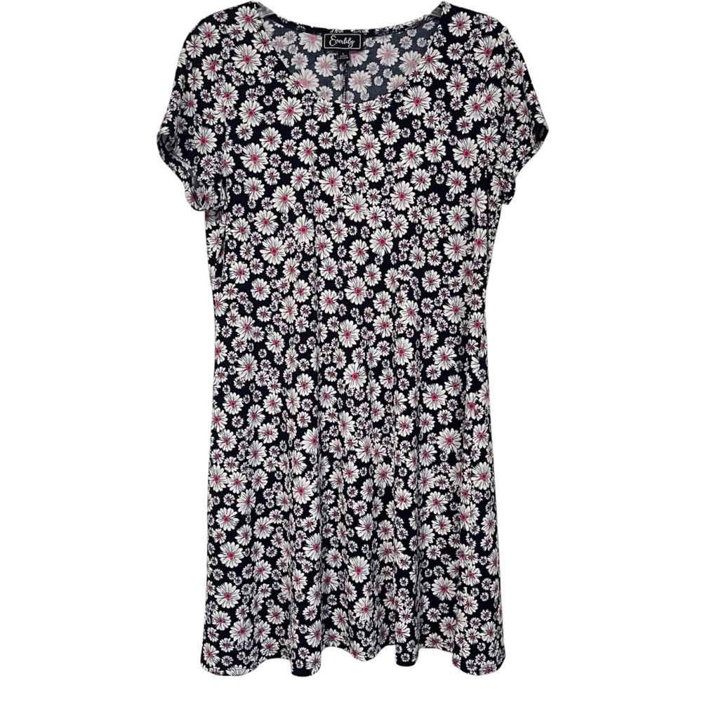 Everlily size Large women’s short sleeve floral dress